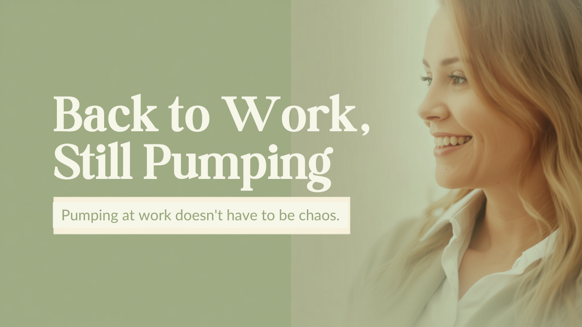 Back to Work, Still Pumping guide cover, a schedule for pumping at work