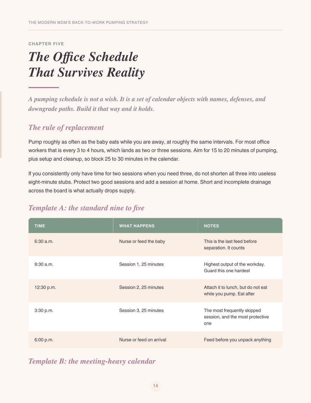 Back to Work, Still Pumping: The No-Guesswork Field Guide