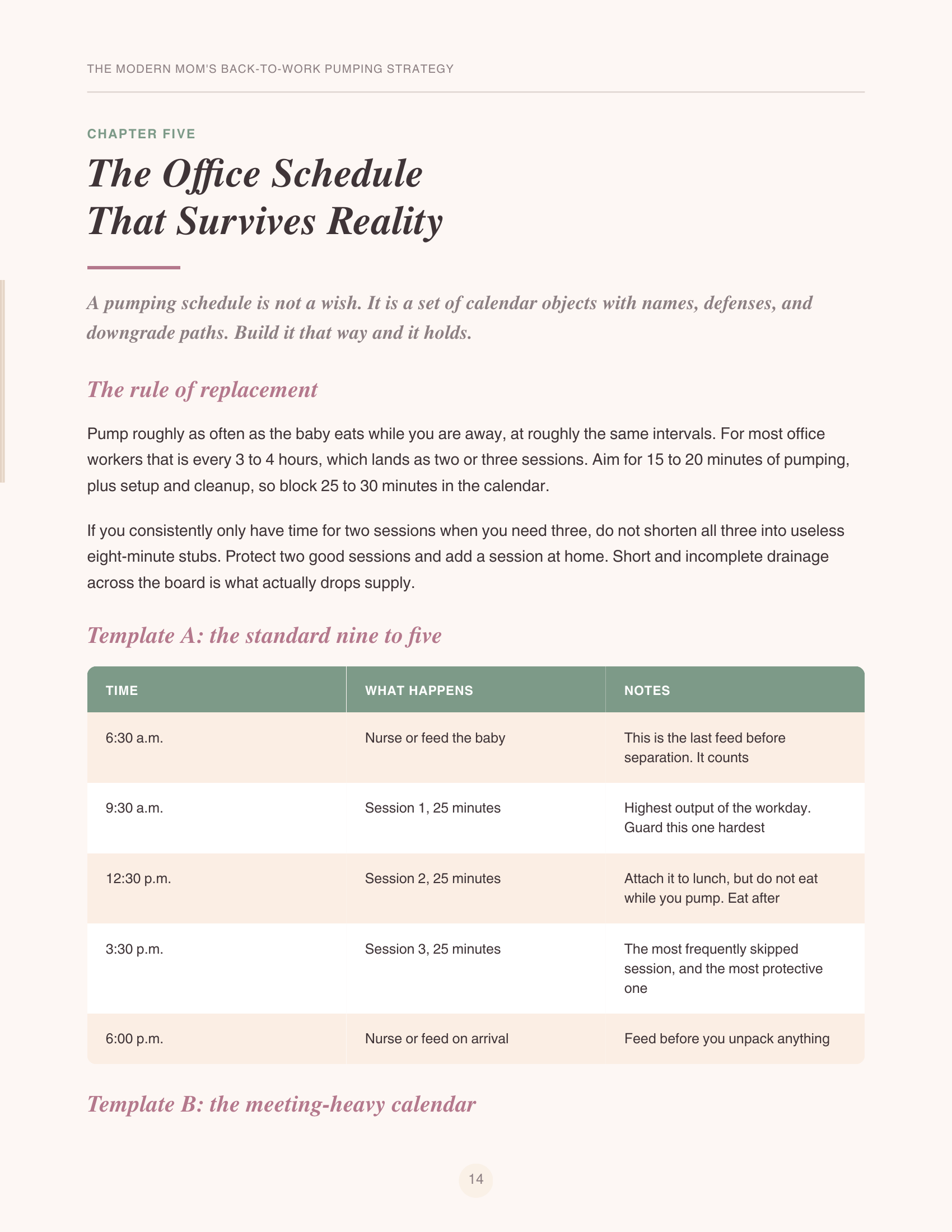 Back to Work, Still Pumping: The No-Guesswork Field Guide